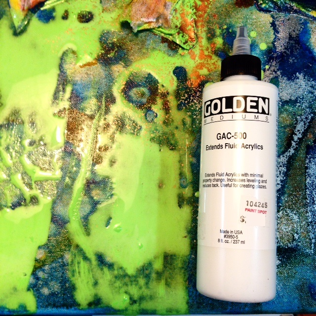 Golden GAC 500 Fluid Acrylic Medium
