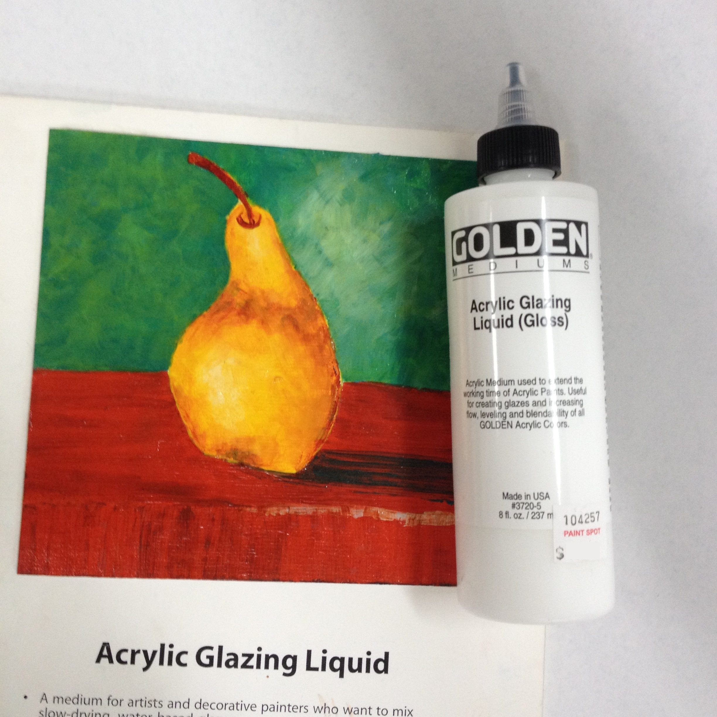 Acrylic painting: Glazing Medium or Liquid