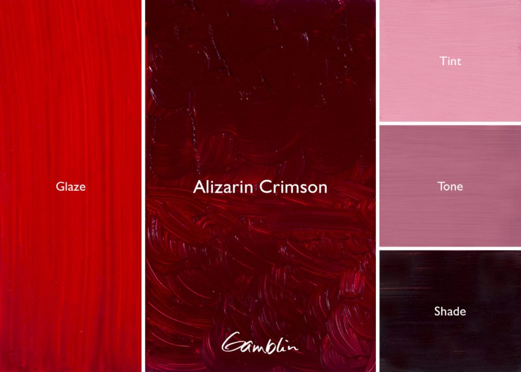 Alizarin Crimson Oil