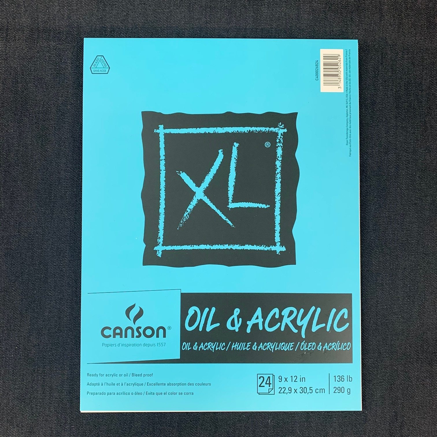 Canson XL Oil & Acrylic Pad 11 x 14