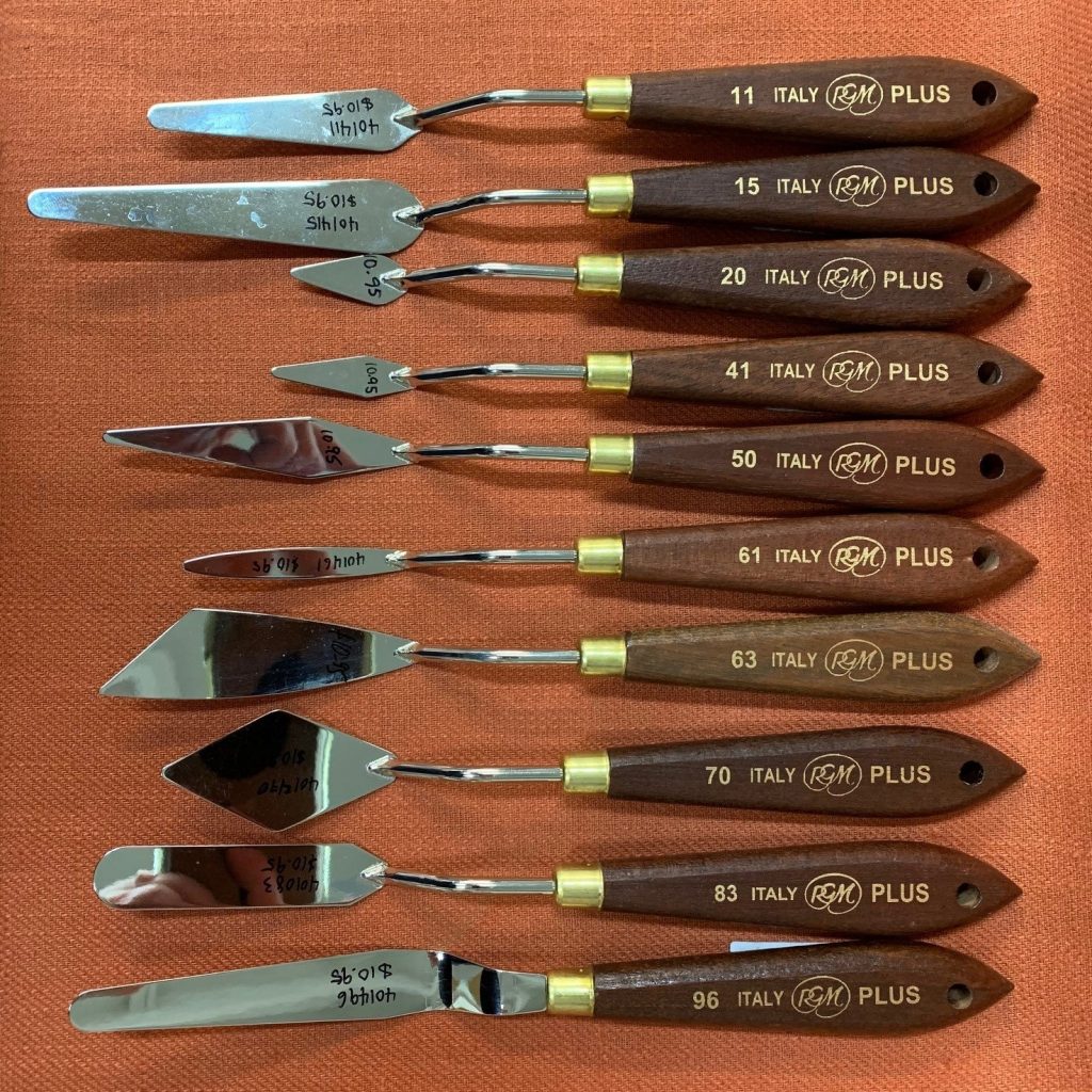 rgm palette knives