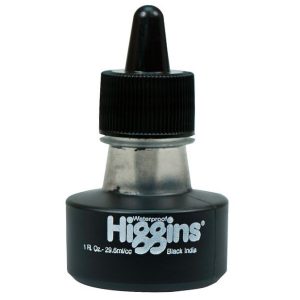 HIggins waterproof ink