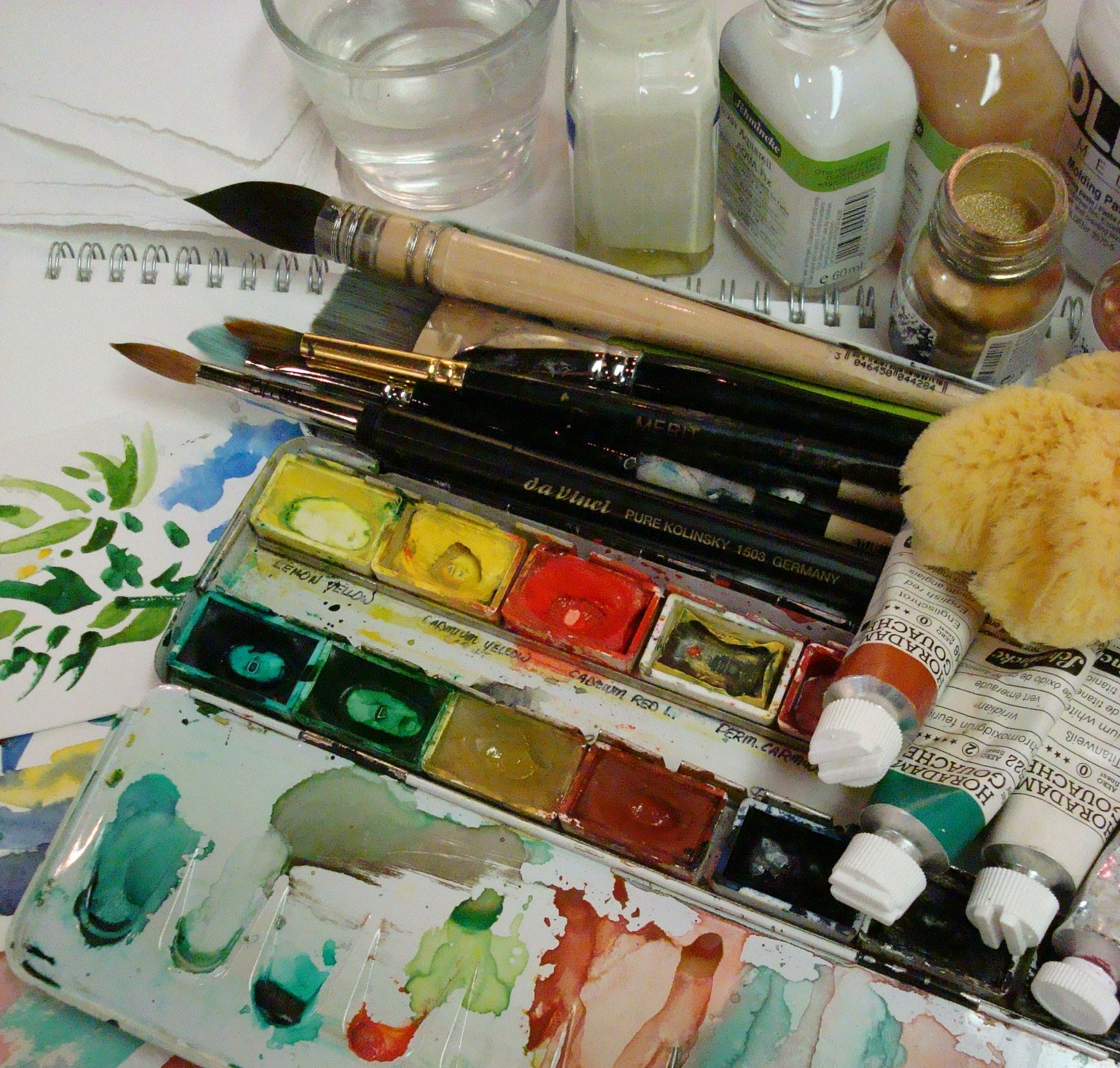 A Quick Guide to Different Types of Watercolor Paints