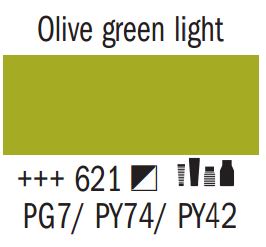 olive green light