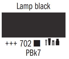lamp black 702