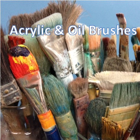 Oil and Acrylic Brushes – Tips