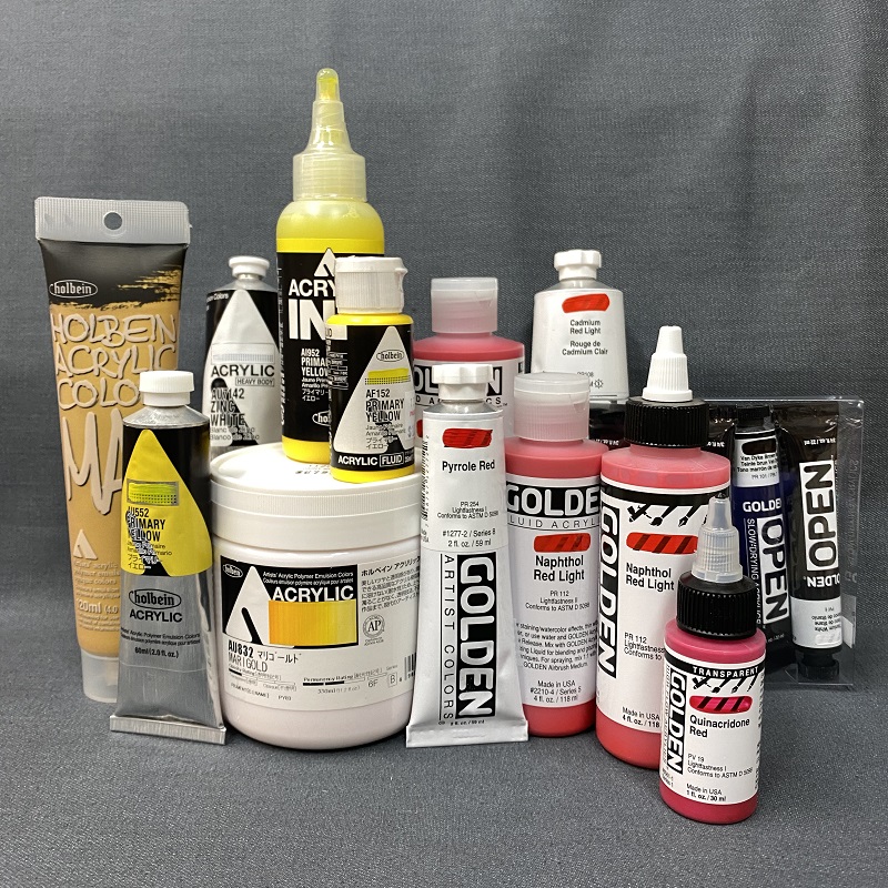 Holbein Heavy Body Artist Acrylic Paints and Sets