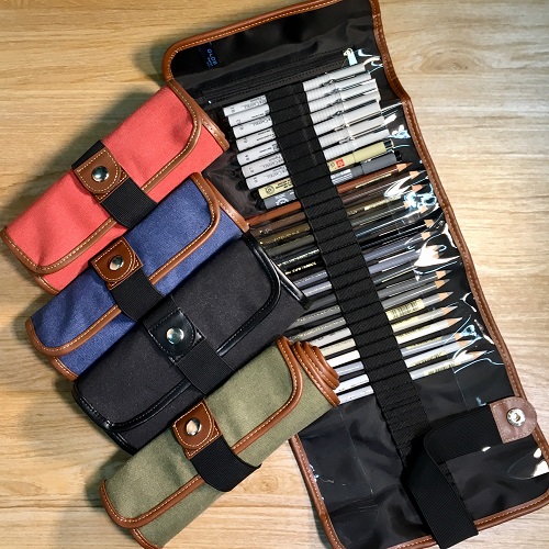 roll-up pencil cases