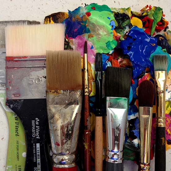 Acrylic Paint Brushes