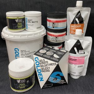 Gels and Pastes for Acrylics