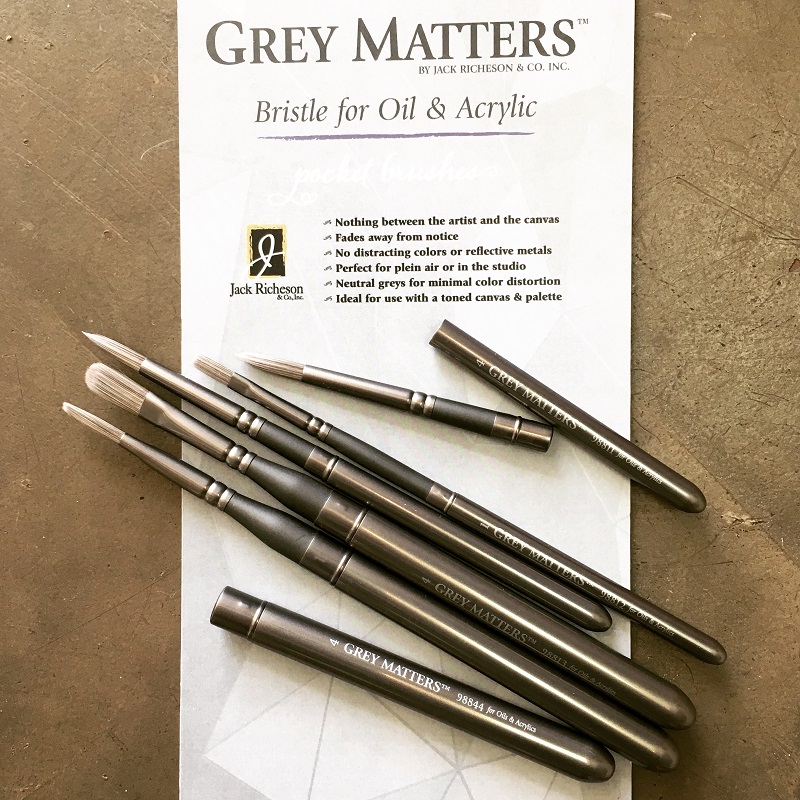 Jack Richeson Richeson Grey Matters Synthetic Watercolor Liner 2 
