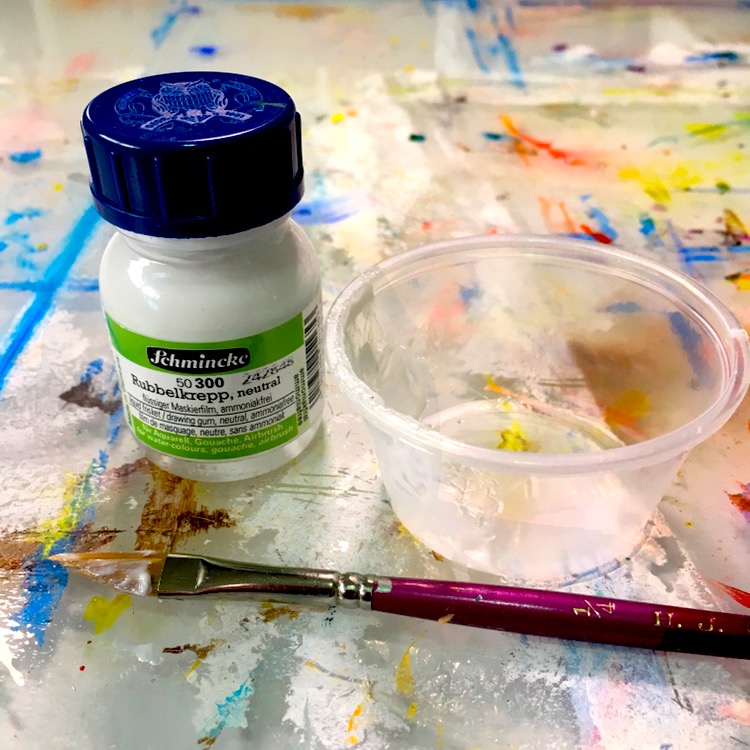 Masking Fluid for Watercolours
