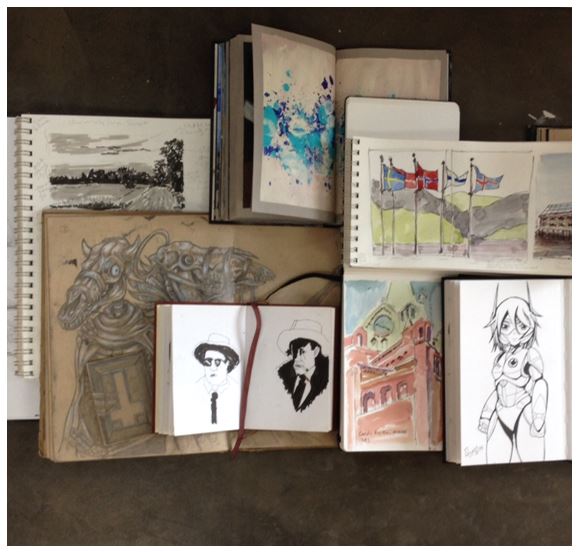 Chuck's Blog — Toned Sketchbooks