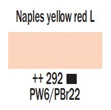 Naples Yellow Red Light
