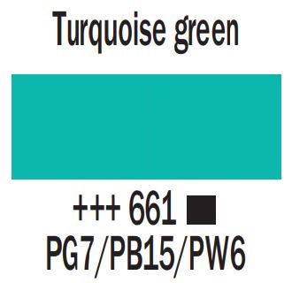 ACRYLIC INK AMSTERDAM 30ML TURQUOISE GREEN 661 TN17206610