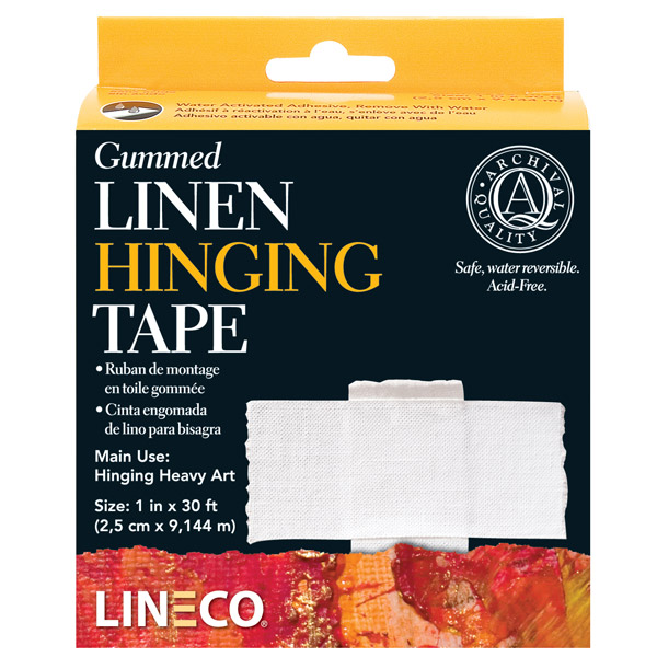 gummed hinging tape