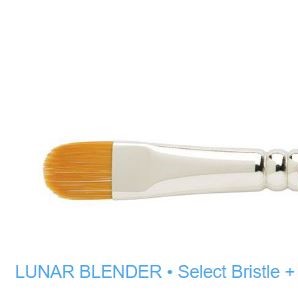 lunar blender brush