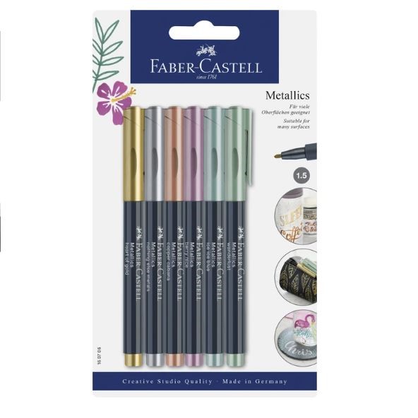 Faber Castell Artists' Metallic Pen Sets The Paint Spot