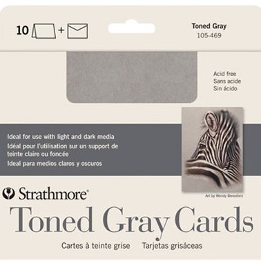 Toned Gray Cards