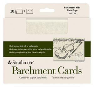 parchment cards