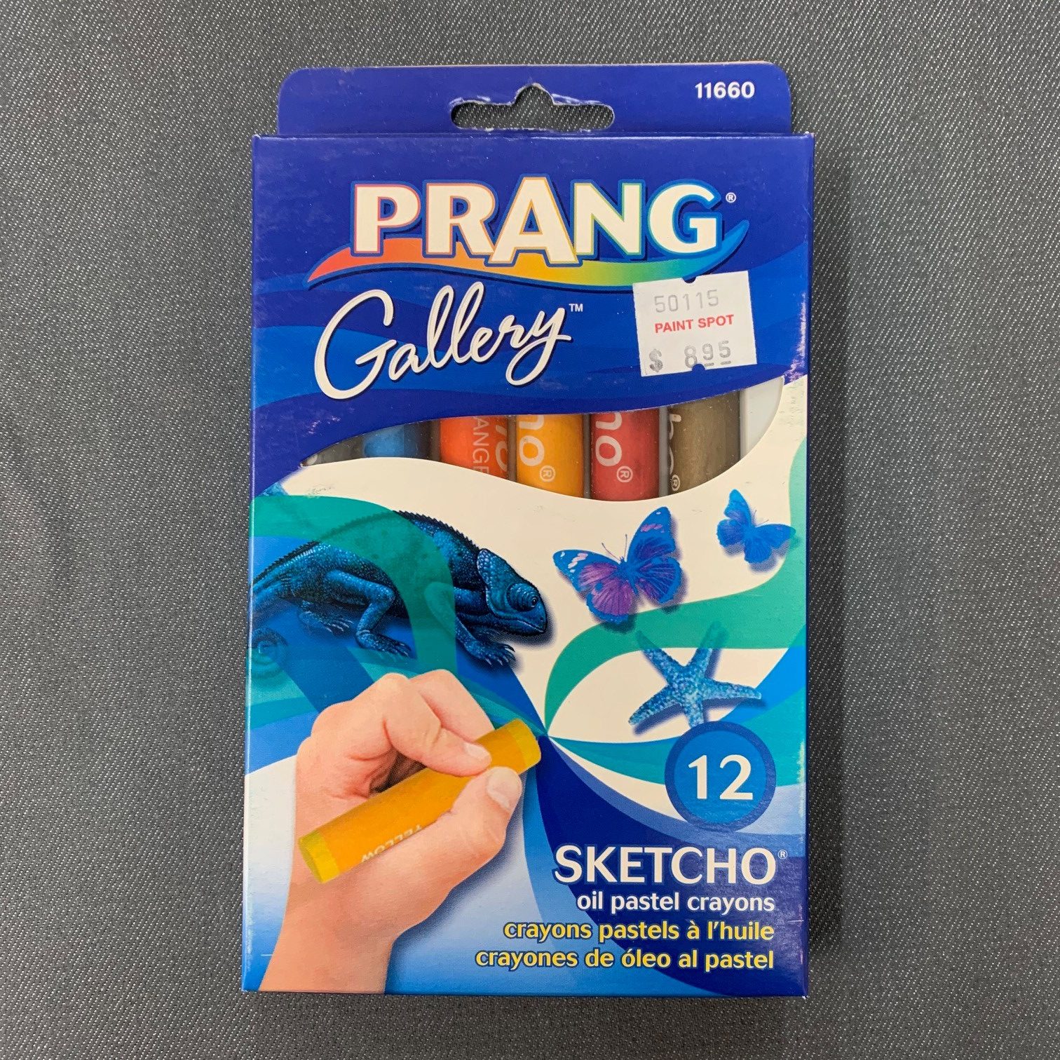 Prang Gallery Sketcho Oil Pastel Crayons 12 Set