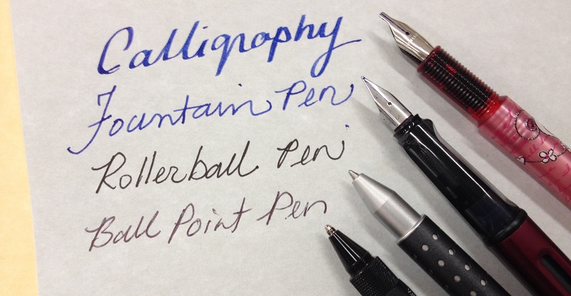 Fountain Pens vs. Rollerball Pens vs. Ballpoint Pens: Comparing Writin –  Faber-Castell USA