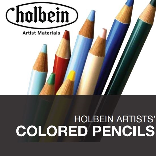 Holbein Artists' 6 Colored Pencil Set - 2 Tone Select ( Luminous