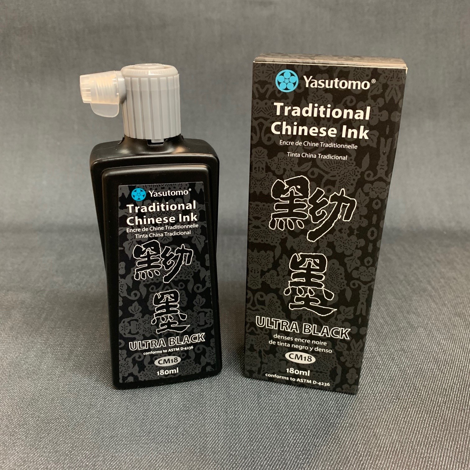 Yasutomo Chinese Ink Water Resistant 180Ml NEW IN BOX