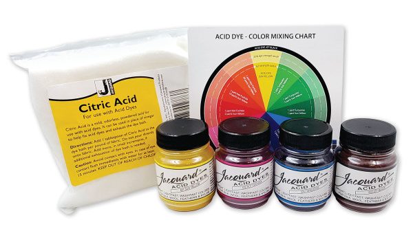 Jacquard Acid Dye 4-Color Set