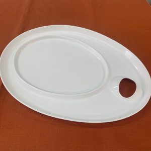 oval plastic palette