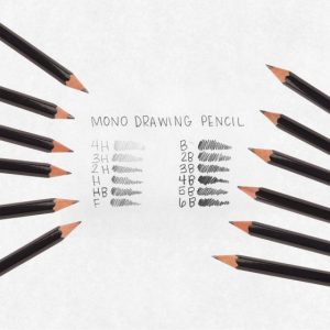 Mono Drawing Pencils