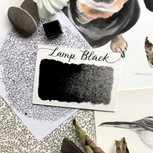 Lamp Black Watercolor