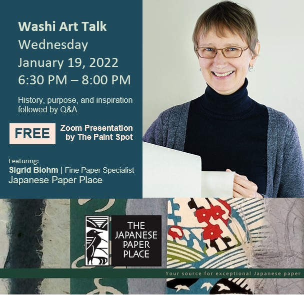 Washi Art Talk poster