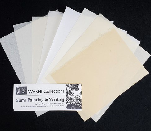 Washi Collection - Sumi Painting and Brush Writing