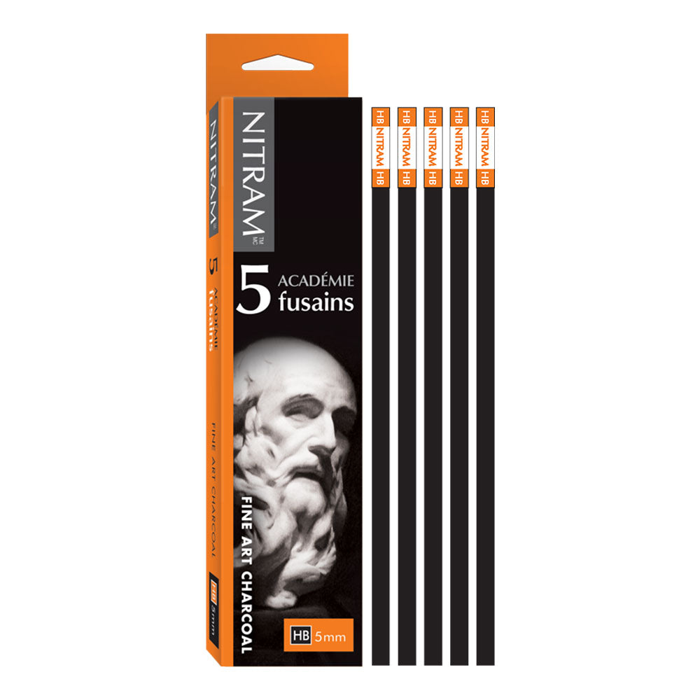 Nitram Academie Fusains Charcoal Sticks