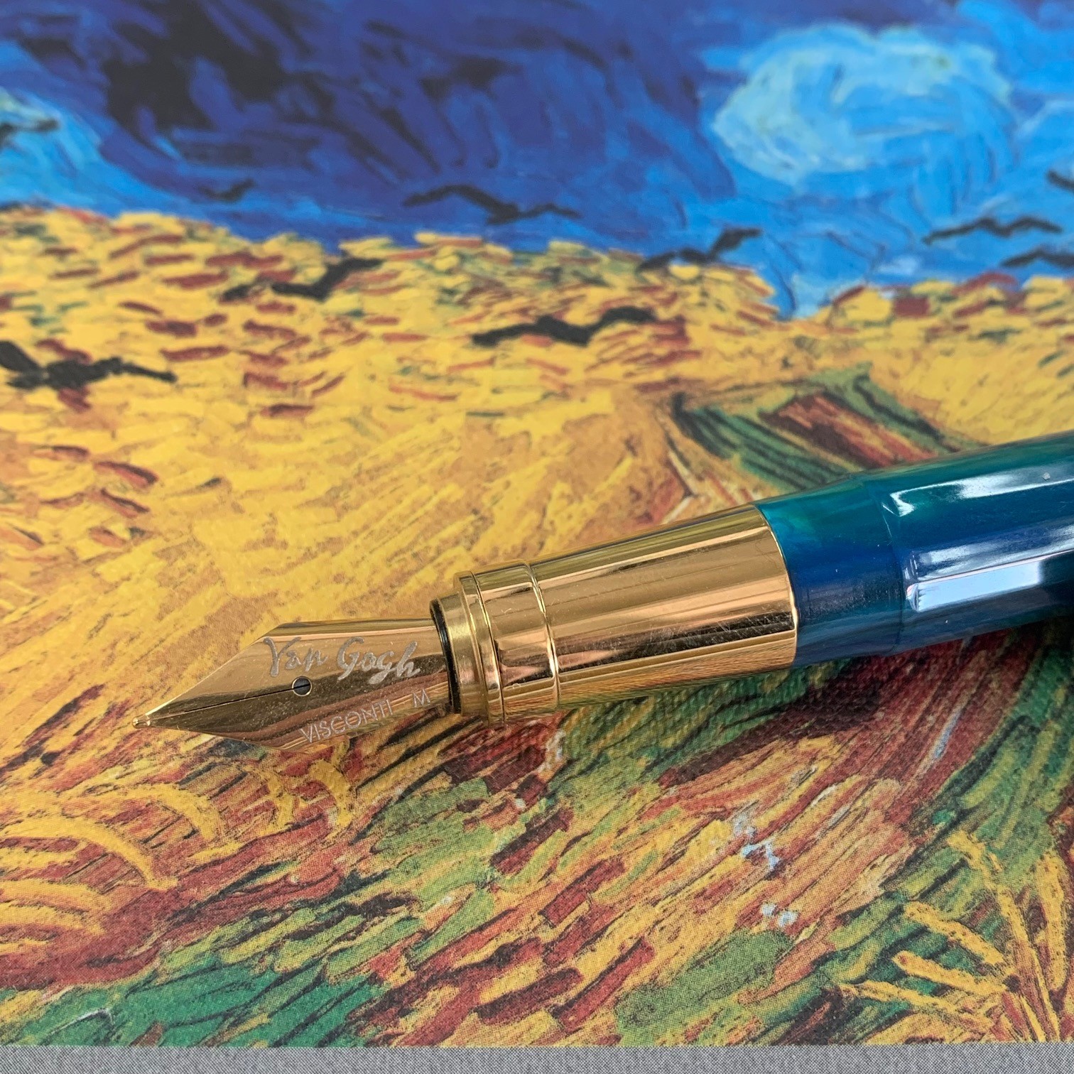 Visconti Impressionist Van Gogh Wheatfield with Crows Set