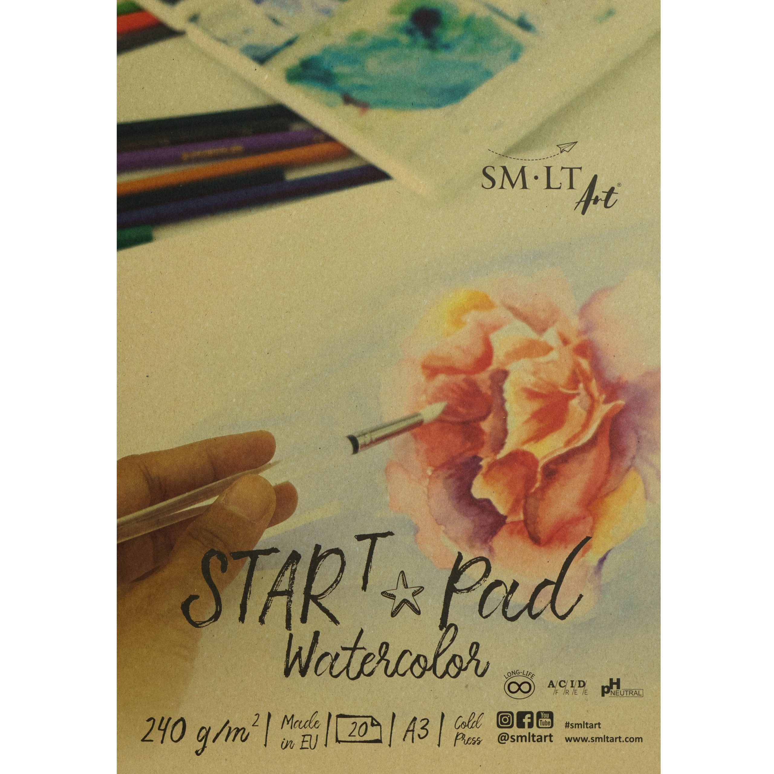 SMLT Start Art Watercolor Paper Pads