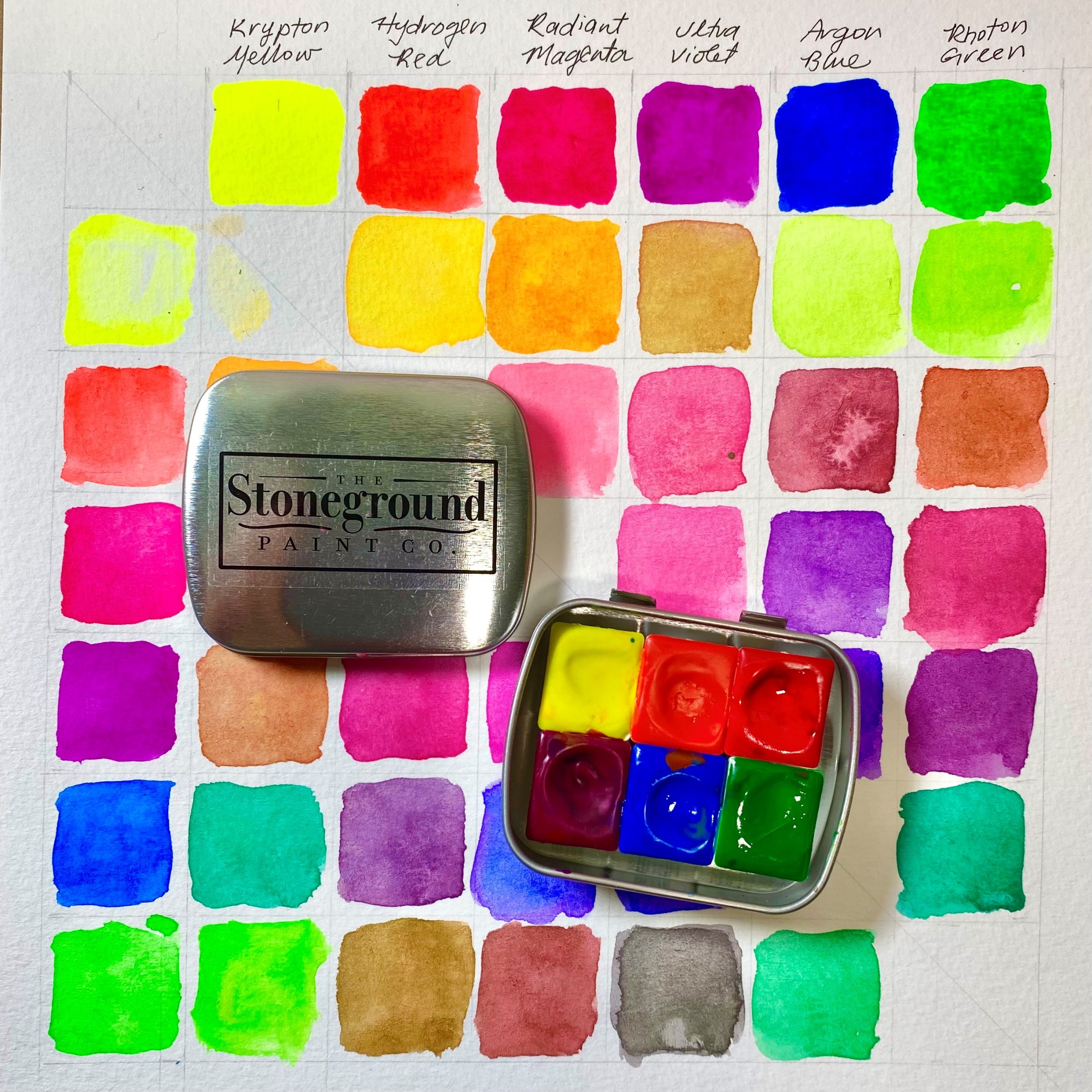 Gouache Palette 