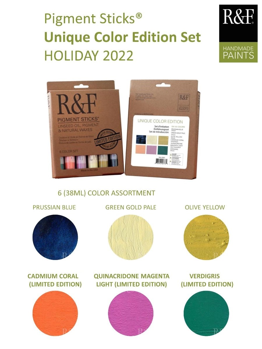 R&F Pigment Sticks - Limited Edition Holiday Colors Set