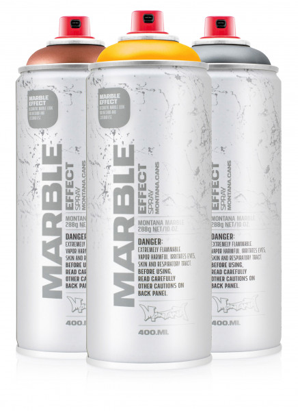 montana marble effect cans