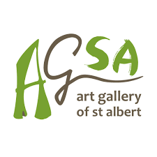 Art Gallery of St. Albert logo art classes outside of Edmonton