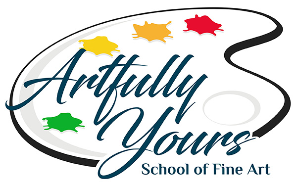 Artfully Yours logo art classes outside of Edmonton