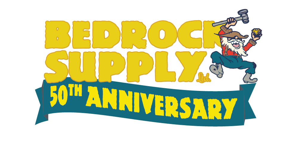 Bedrock supply logo pottery and sculpture classes
