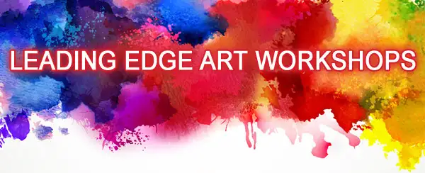Leading Edge Workshops logo art classes outside of Edmonton