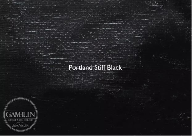 Gamblin Etching Ink Portland Stiff Black 1lb