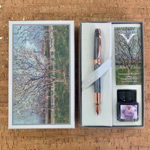 orchard in blossom set