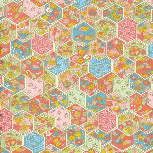 Pink Hexagons