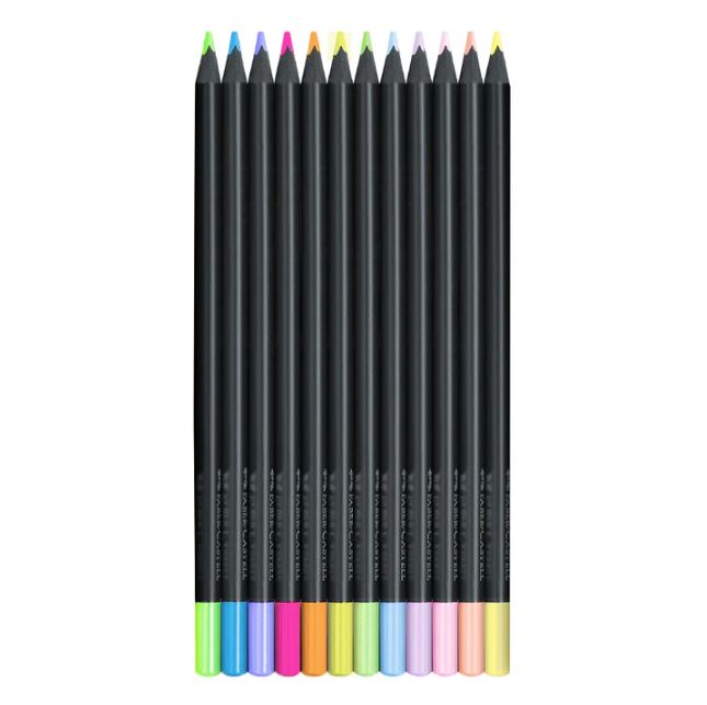pastel coloured pencil