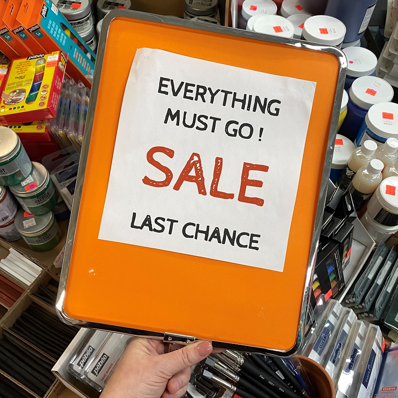 Clearance Art Supplies