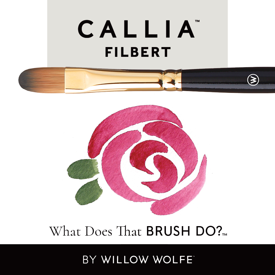 Callia Filbert Brushes